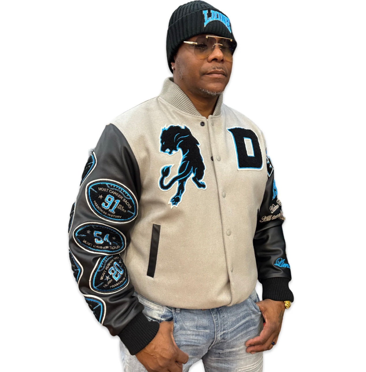 AL WISSAM Motor City Legends Varsity Jacket
