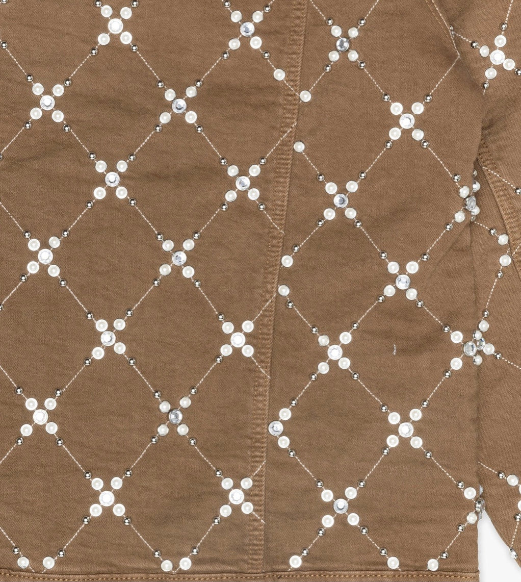 VALABASAS Optimus Denim Jacket Brown