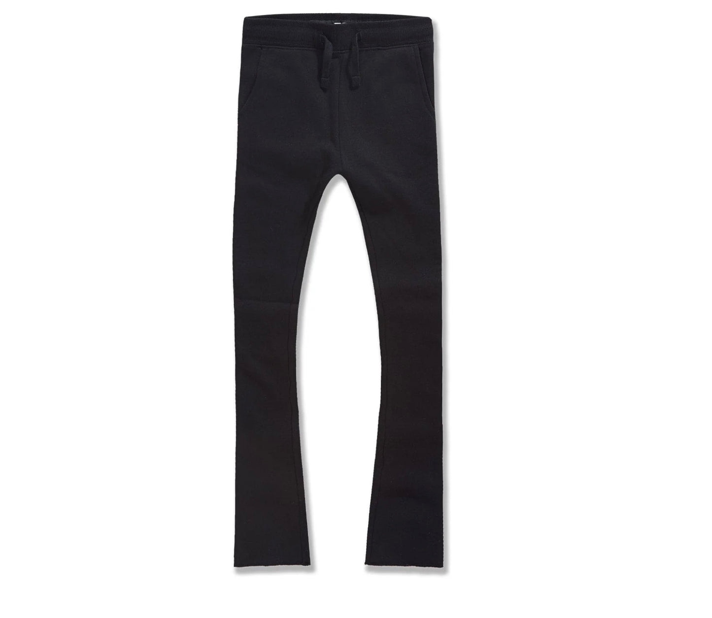 JORDAN CRAIG Stacked BLK Joggers Toddlers