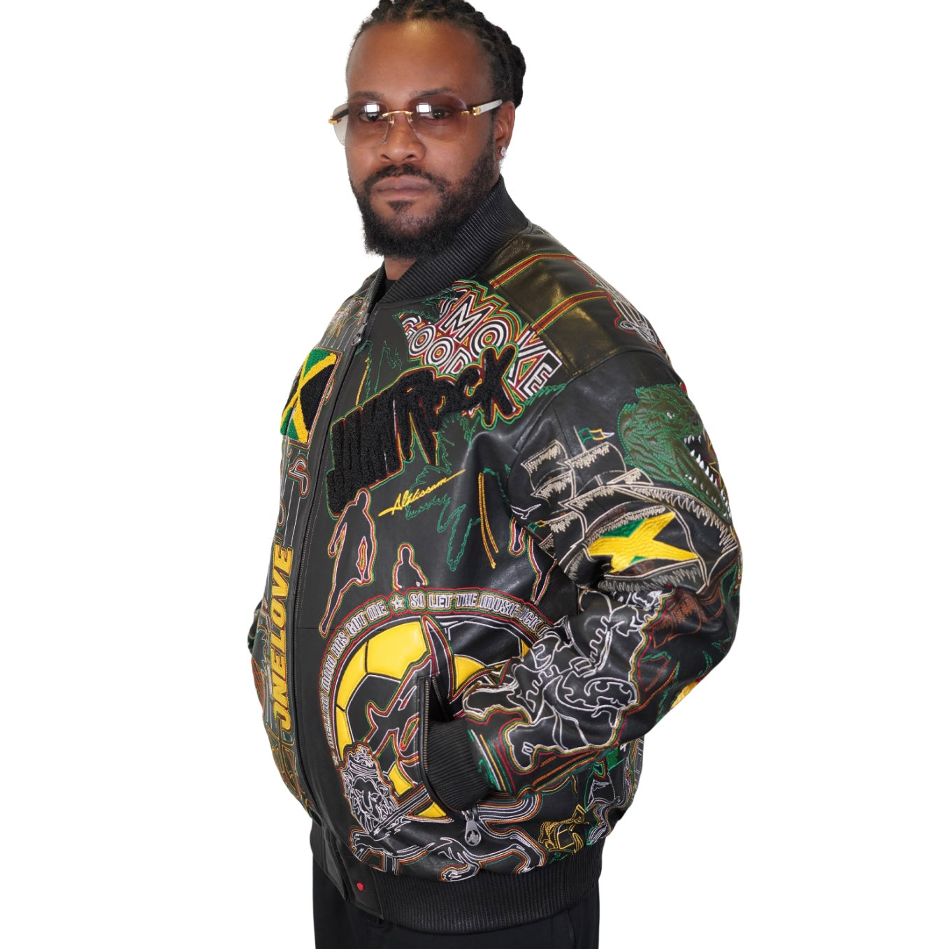 AL WISSAM JAMAICA Embroidered Bomber