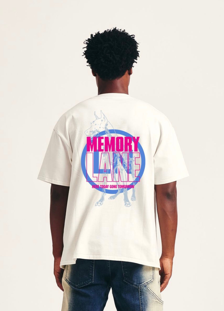 MEMORY LANE GUARD DOG TEE - OFF WHITE