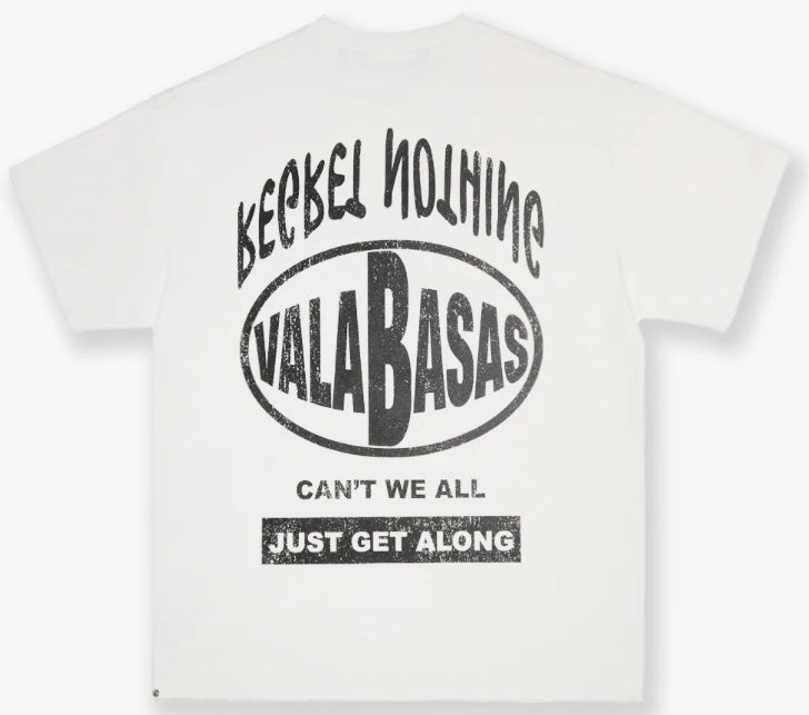 Valabasas PEOPLES ENEMY" WHITE TEE