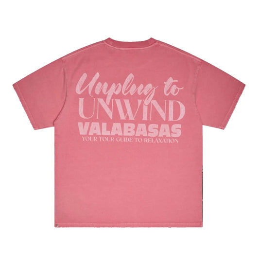 VALABASAS "RELAX" TEE (PINK)