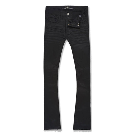 JORDAN CRAIG KIDS STACKED SMOOTH CRIMINAL DENIM (JET BLACK)