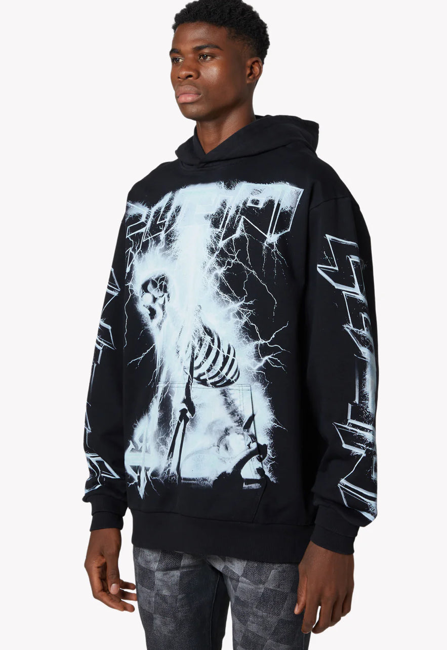 GUAPI BLACK REVIVED HOODIE V1