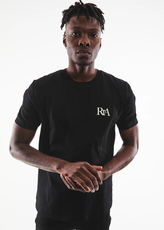 RTA LIAM SHORT SLEEVE TEE | BLACK PARADISE