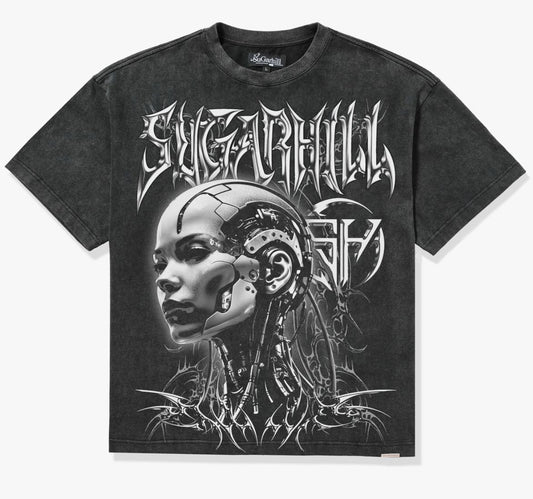 SUGARHILL "CHAMBERS" T-SHIRT (BLACK VINTAGE)