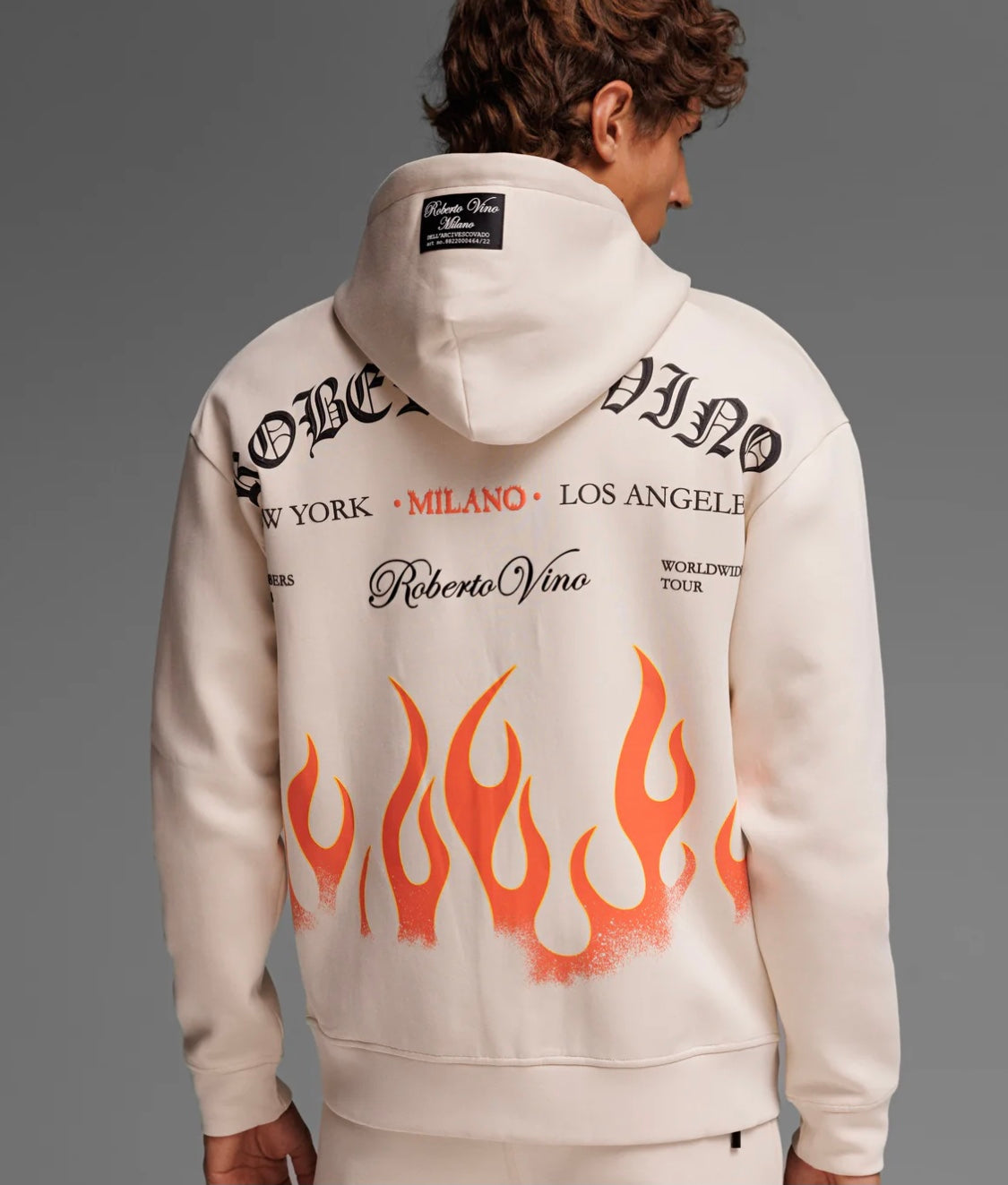 ROBERTO VINO FLAME Zip Hoodie