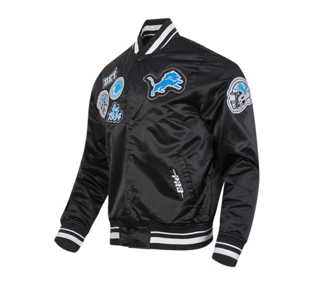 PRO STANDARD DETROIT LIONS Satin Jacket