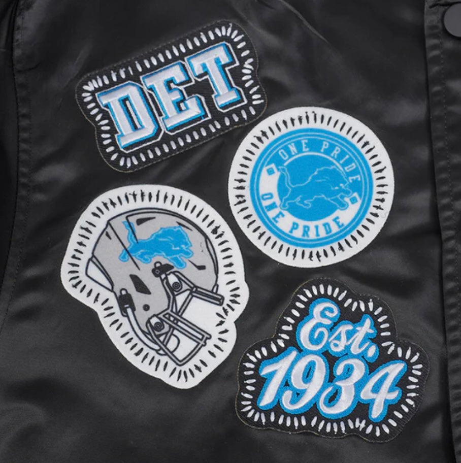 PRO STANDARD DETROIT LIONS Satin Jacket