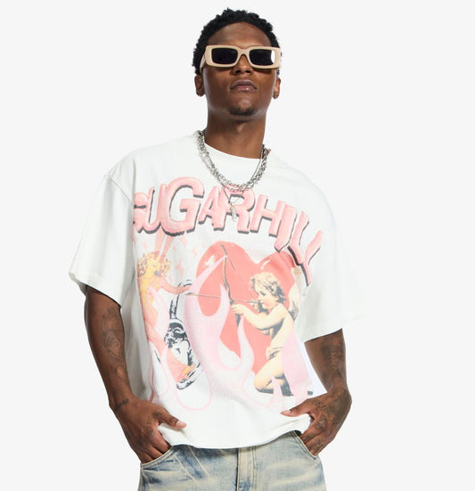 SUGARHILL "DISCO DREAMS" T-SHIRT (WHITE)
