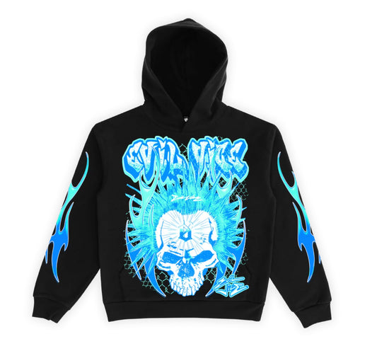 EVIL VICE “Caged Flame”Hoodie