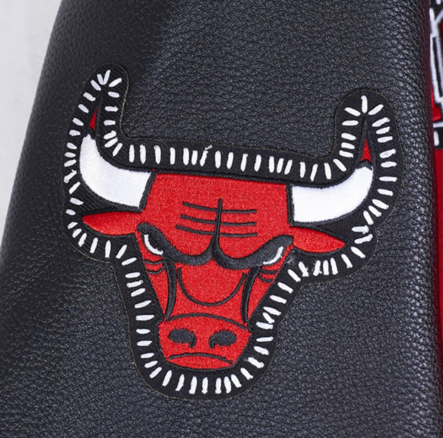 PRO STANDARD CHICAGO BULLS WOOL VARSITY JACKET