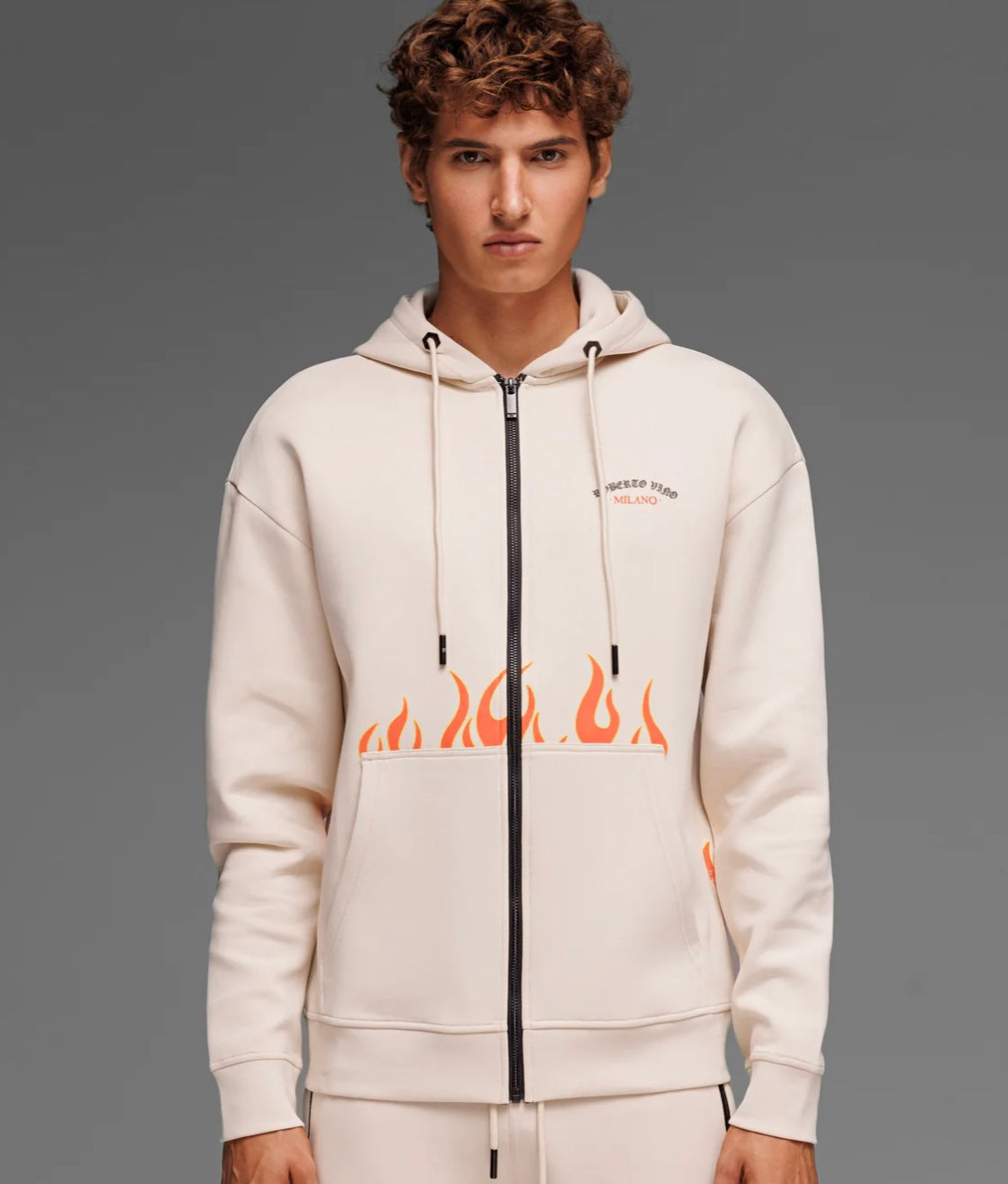 ROBERTO VINO FLAME Zip Hoodie