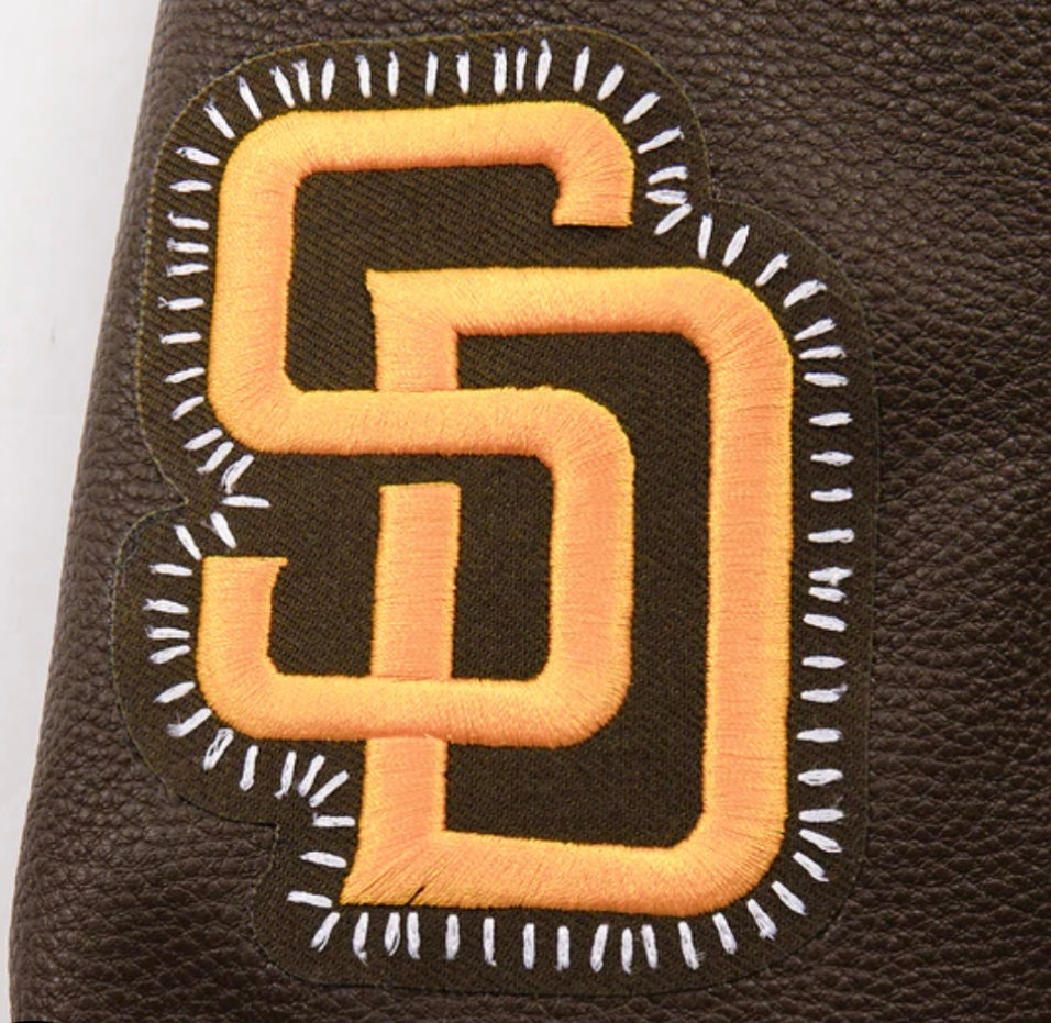 PRO STANDARD SAN DIEGO PADRES WOOL VARSITY JACKET