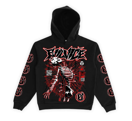 EVIL VICE “Nail Escape” Hoodie