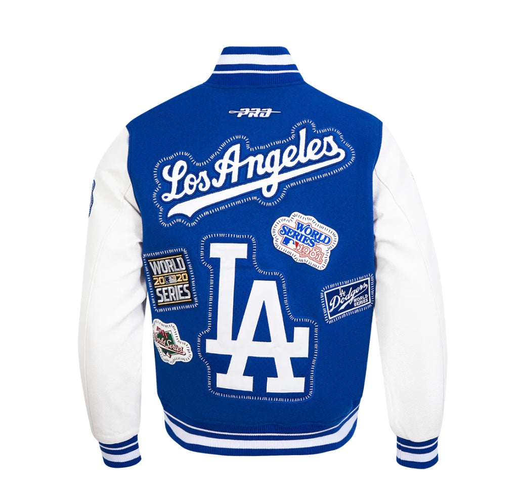 PRO STANDARD LOS ANGELES DODGERS WOOL VARSITY JACKE