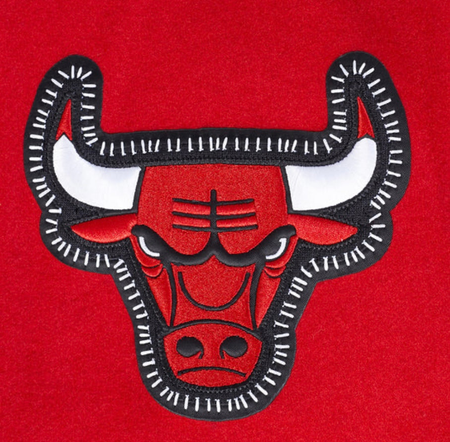 PRO STANDARD CHICAGO BULLS WOOL VARSITY JACKET