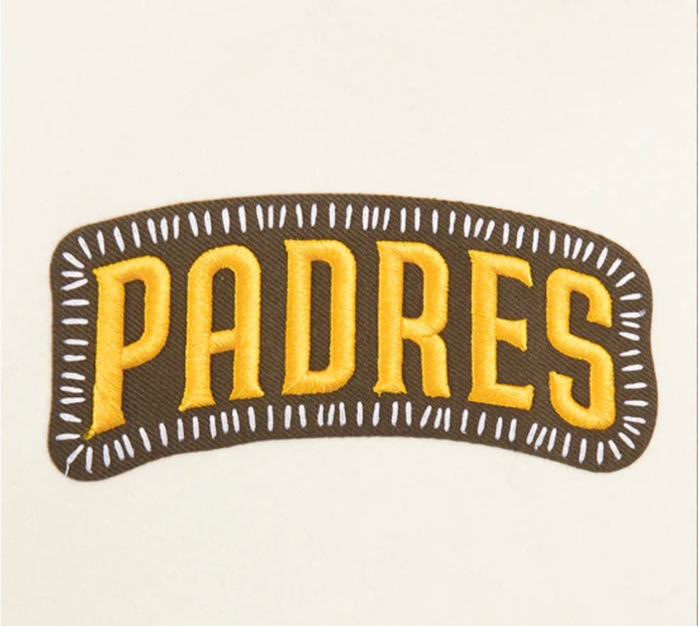 PRO STANDARD SAN DIEGO PADRES WOOL VARSITY JACKET