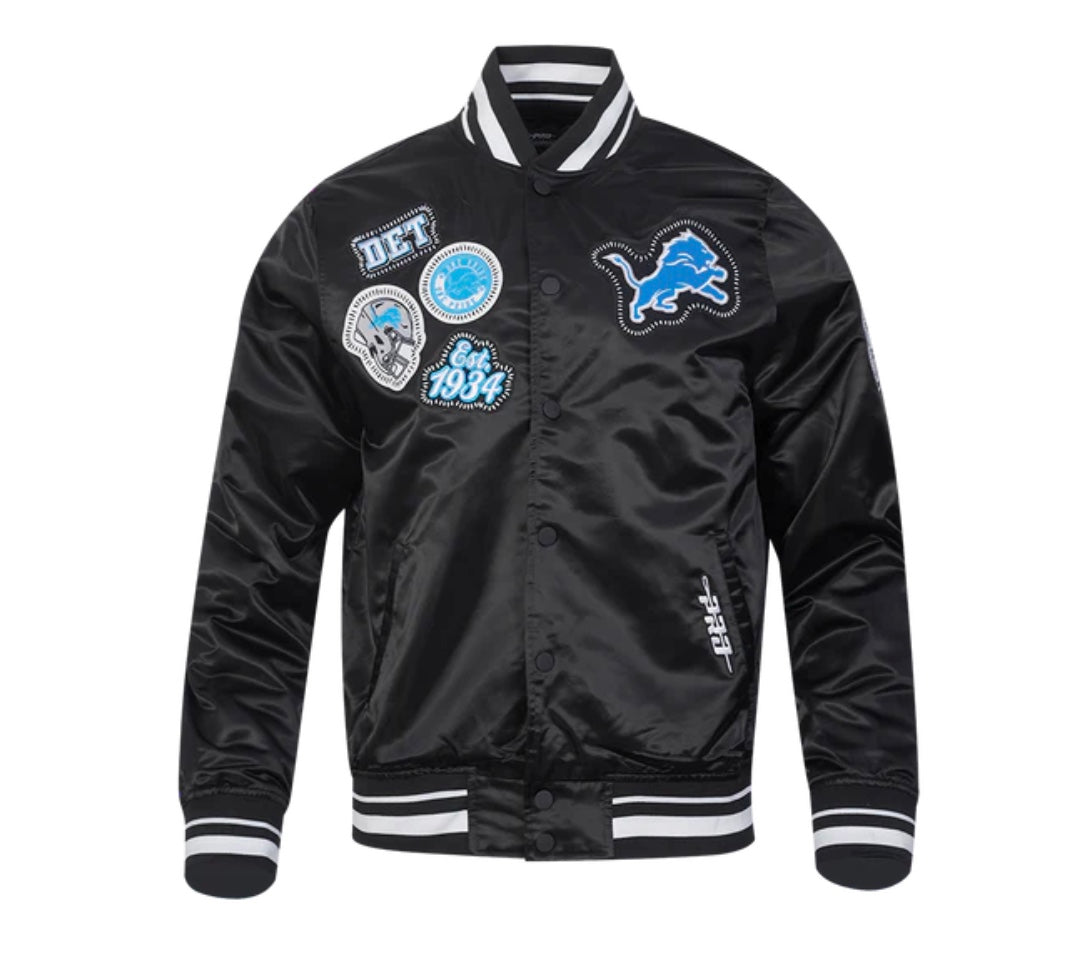 PRO STANDARD DETROIT LIONS Satin Jacket