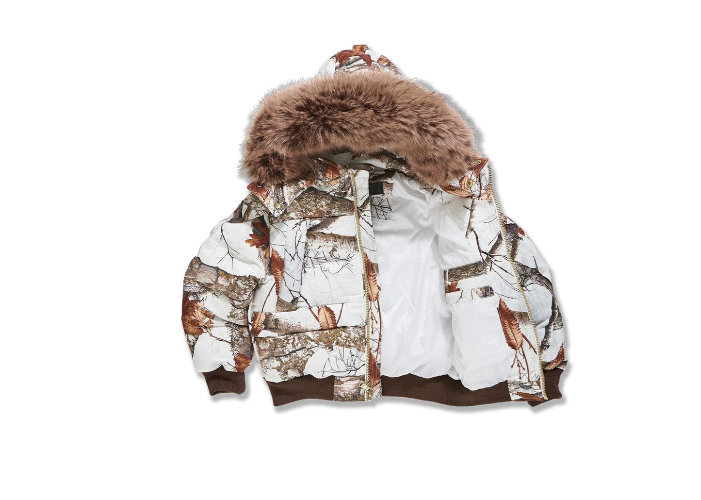 JORDAN CRAIG Cross Bay Bomber Snow Camo Big Kids