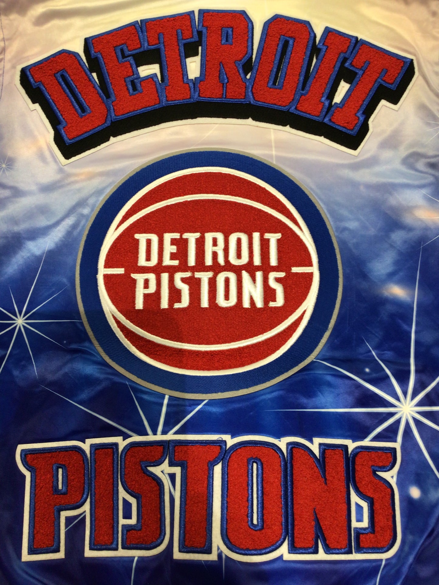 PRO STANDARD DETROIT PISTONS Satin Jacket